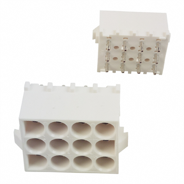 1586176-1 TE Connectivity AMP Connectors  Headers Male Pins